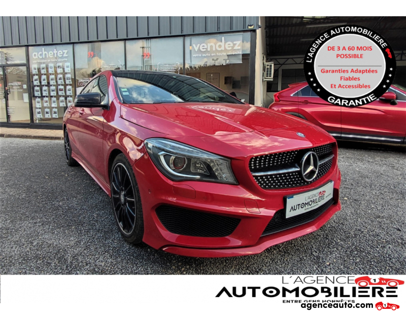 Achat voiture occasion, Auto occasion pas cher | Agence Auto Mercedes Classe CLA CLA 250 FASCINATION PACK AMG Rouge Année 2013 Automatique Essence